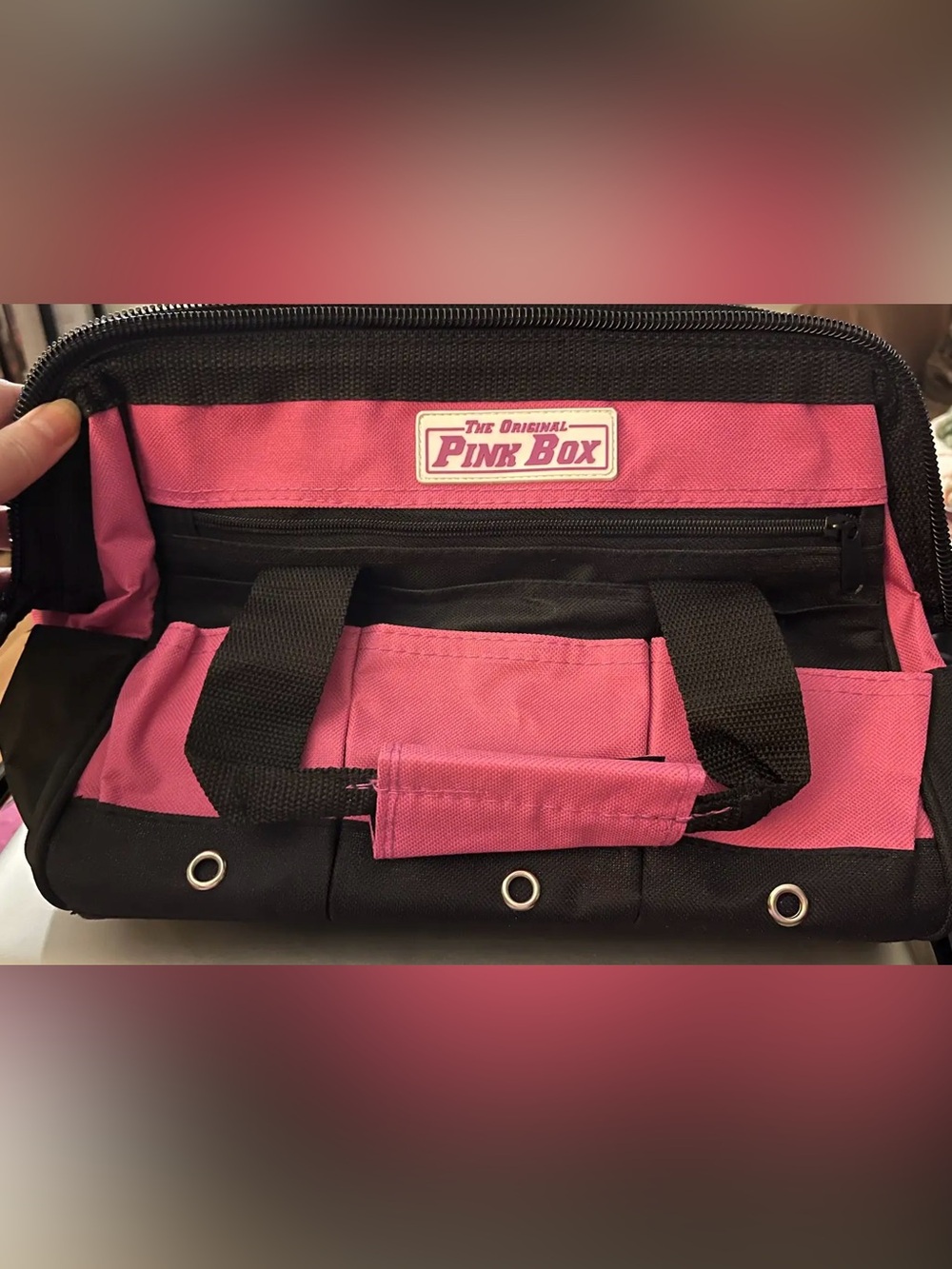 Original Pink Box Tool Bag with large tool set